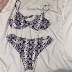 Snakeskin Bikini 🤍